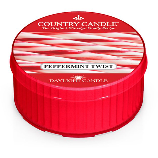 Country Candle Peppermint Twist Christmas Scent Daylight