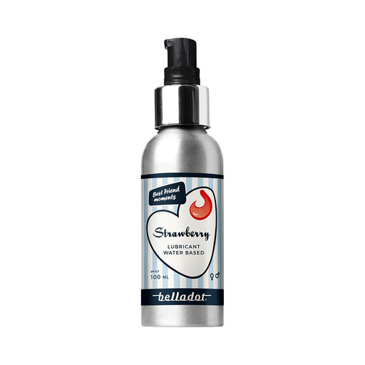 Glidmedel Strawberry, vattenbaserat