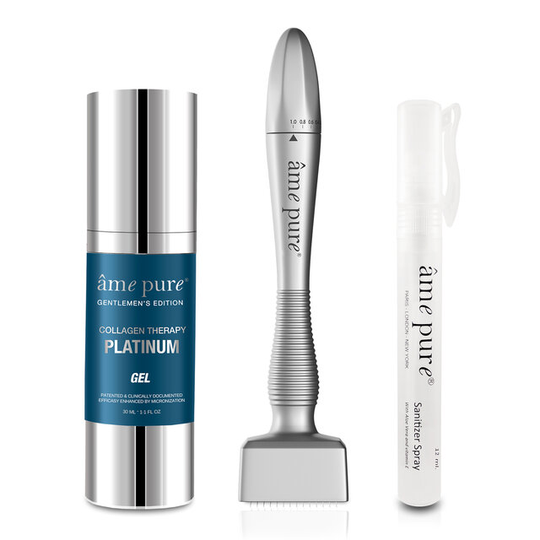 Adjustable Derma Stamp Platinum Gentlemen Kit