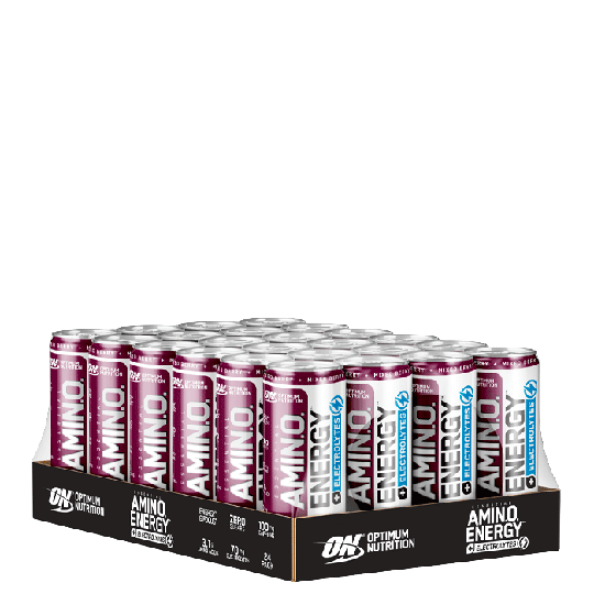 24 x Amino Energy RTD, 250 ml, Mixed Berry