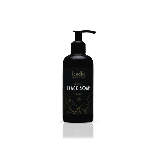 Loelle African Black Soap flytande 250 ml