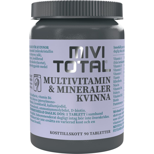 Mivitotal Kvinna 90 tabletter