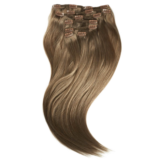 Rapunzel of Sweden Clip-on set Original 7 pieces 7.1 Natural Ash 50cm