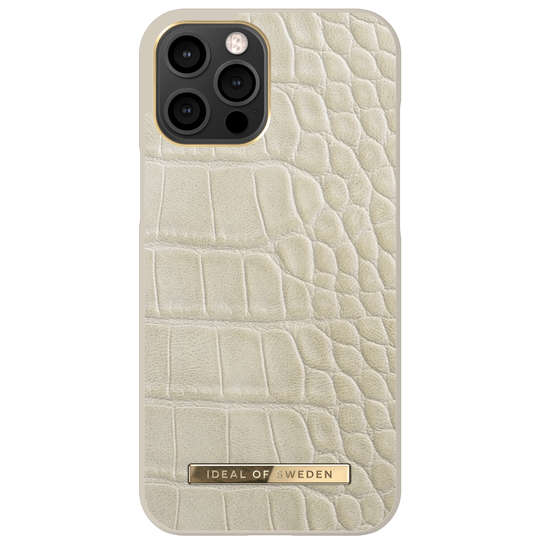 iDeal of Sweden iPhone 12 Pro Max Atelier Case Caramel Croco