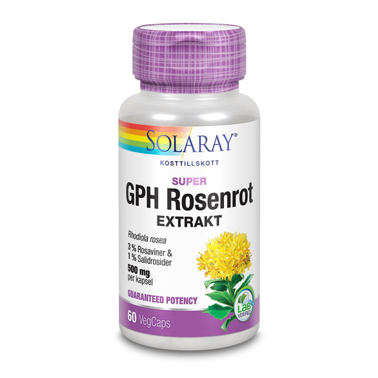 Solaray GPH Rosenrot 60 kapslar