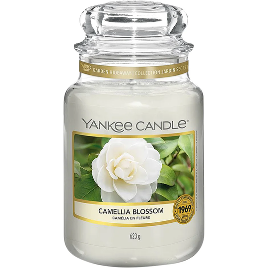 Classic Large - Camelia Blossom, Yankee Candle Doftljus