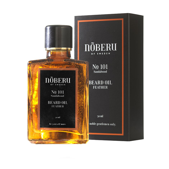Beard Oil Feather - Sandalwood, Nõberu of Sweden Skäggolja