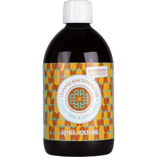 Renée Voltaire Levande Bakteriekultur Ingefära & Kurkumin 500 ml Eko