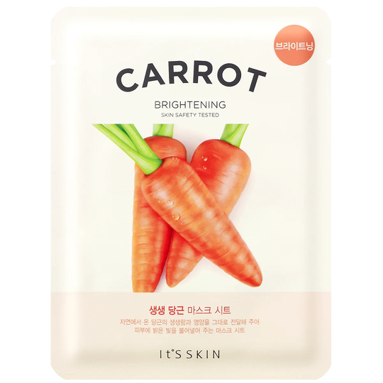 The Fresh Carrot Sheet Mask, It'S SKIN Ansiktsmask