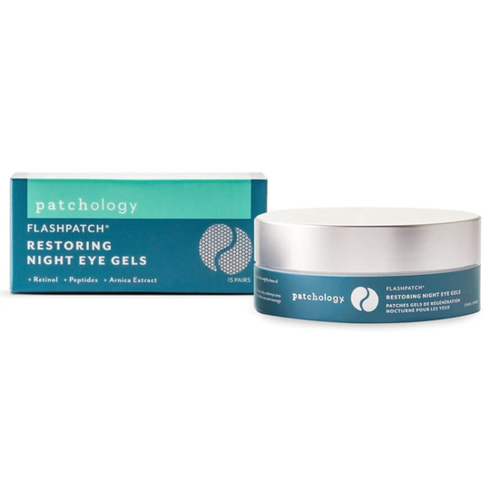 Patchology FlashPatch Restoring Night Eye Gels - 15 Pair Jar 119 ml