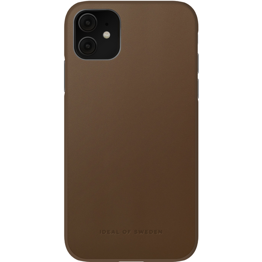 iDeal of Sweden iPhone 11/XR Atelier Case Intense Brown