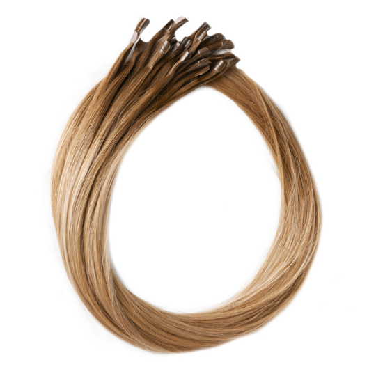 Rapunzel of Sweden Nail Hair Premium Straight C2.0/7.4 Caramel Blonde 50cm