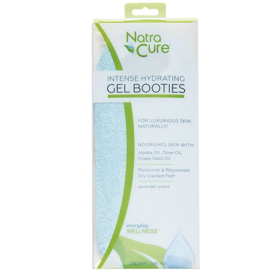NatraCure Spa Booties Aqua 1 par