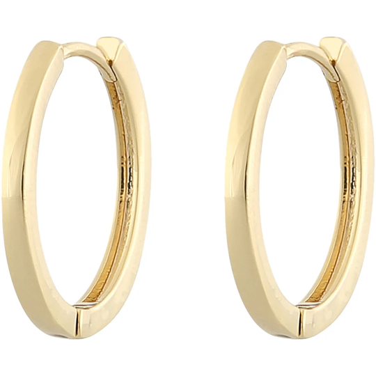 Core Nice 20mm ring ear plain g, Snö of Sweden Örhängen