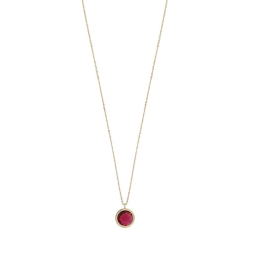 Ara Pendant Neck Cerise Necklace