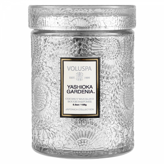 Voluspa Yashioka Gardenia Mini Glass Jar (50h)