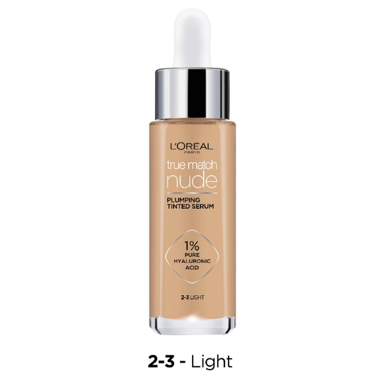 Loreal Paris True Match Nude Plumping Tinted Serum Light