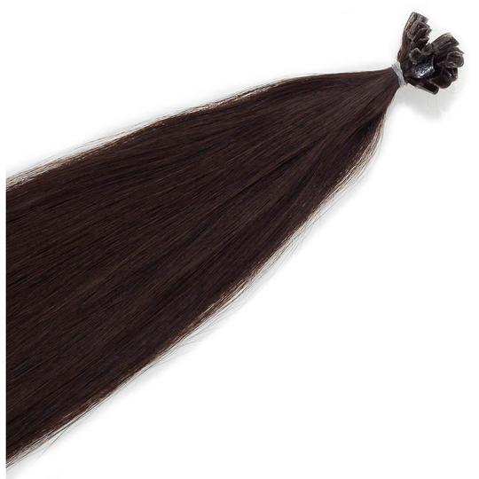 Rapunzel of Sweden Nail Hair Original Straight 50 cm 2.3 Chocolate Br