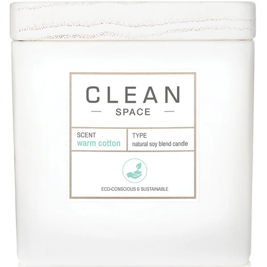 Space Warm Cotton Candle, 227 ml Clean Doftljus