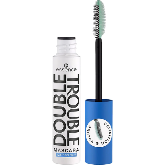 Double Trouble Mascara Waterproof, 12 ml essence Mascara