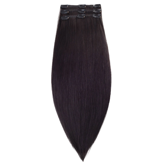 Rapunzel of Sweden Clip-On Set Original 3 Pieces 1.2 Black Brown 50cm