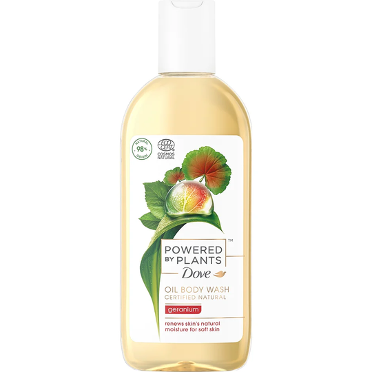 Body Oil Wash Geranium, 250 ml Dove Duschcreme