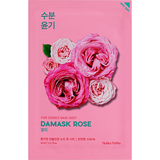 Holika Holika Pure Essence Mask Sheet - Damask Rose, Holika Holika K-Beauty