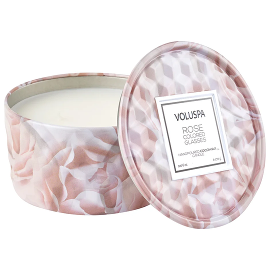 Embossed Mini Tin Candle, 170 g Voluspa Doftljus