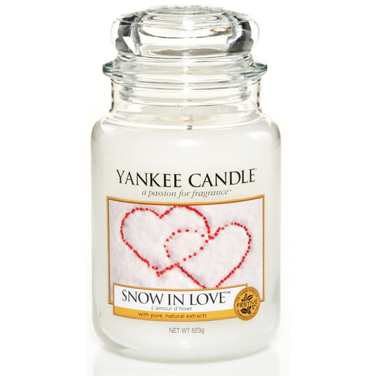 Yankee Candle Snow In Love Christmas Scent Large Jar