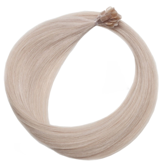 Rapunzel of Sweden Nail Hair Original Straight 10.7 Light Grey 50cm