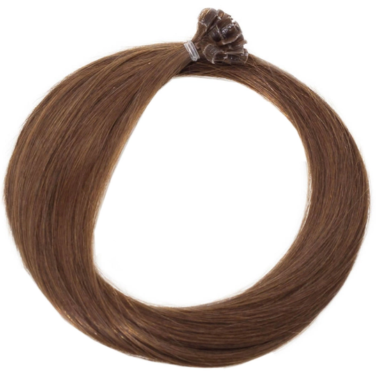 Rapunzel of Sweden Nail Hair Original Straight 5.0 Brown 50cm