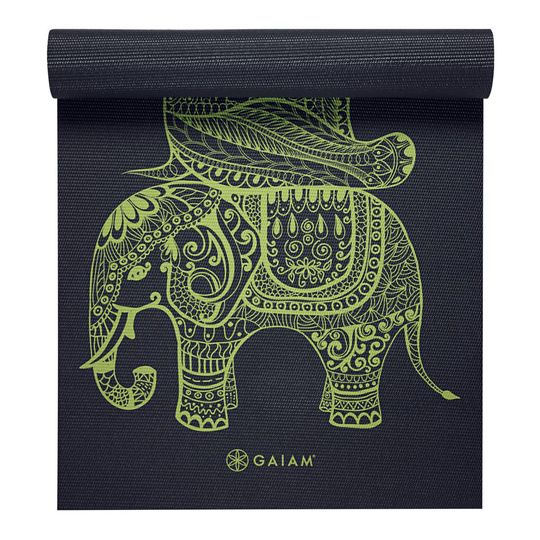 GAIAM Tribal Wisdom 6mm Premium Printed Yoga Mat 1 st