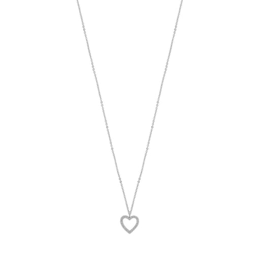 Valentina Pendant Clear Necklace