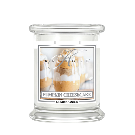 Kringle Candle Pumpkin Cheesecake 2 Wick Medium Jar