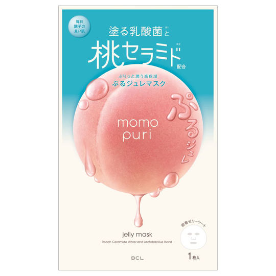 BCL Momopuri Jelly Mask 4 st