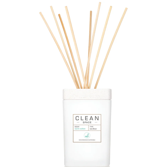 Space Warm Cotton Reed Diffuser, 170 ml Clean Doftpinnar & Rumsdoft