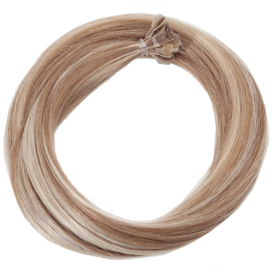 Rapunzel of Sweden Nail Hair Original Straight M7.3/10.8 Cendre Ash Blonde Mix 50cm