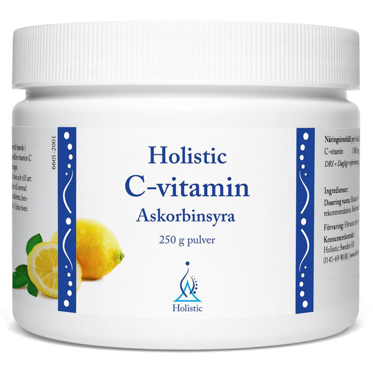 Holistic C-vitamin Askorbinsyra 250 g
