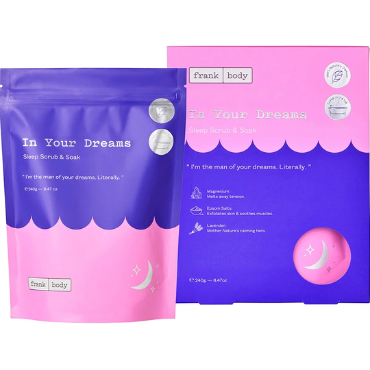 In Your Dreams Sleep Scrub and Soak, 240 g Frank Body Peeling & Ansiktsskrubb
