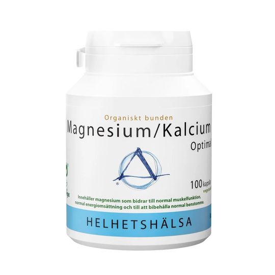 Helhetshälsa Magnesium/KalciumOptimal 100 kapslar