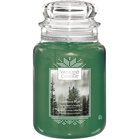 Evergreen Mist, 623 g Yankee Candle Doftljus