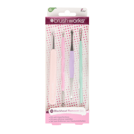 Brushworks HD Pastel Blackhead & Blemish Remover Set