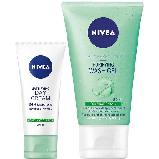 Skin Regimen For Oily Skin, Nivea Set / Boxar