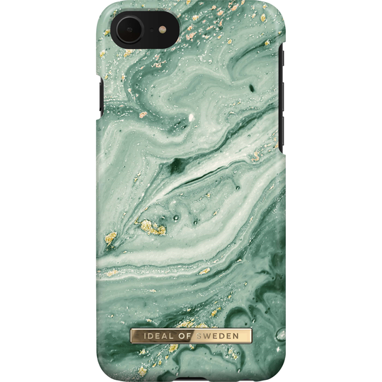 iDeal of Sweden iPhone 8/7/6/6s/SE Fashion Case Mint Swirl Marble