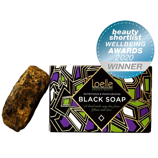 Loelle African Black Soap Bar