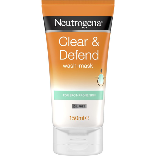 Neutrogena Clear & Defend Wash-Mask 150 ml