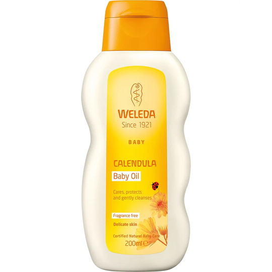 Weleda Calendula Baby Oil, 200 ml Weleda Hudkräm för barn