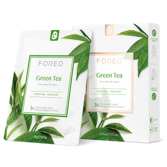 FOREO Farm to face Green Tea x3