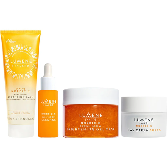Valo Glow Boosting Routine, Lumene Hudvård