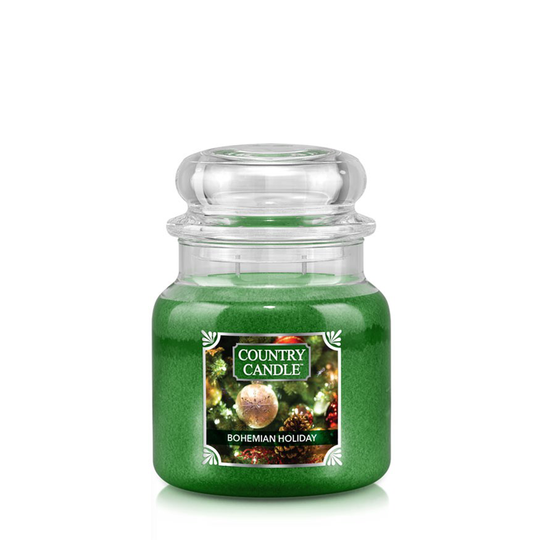 Country Candle Bohemian Holiday 2 Wick Medium Jar 75 h